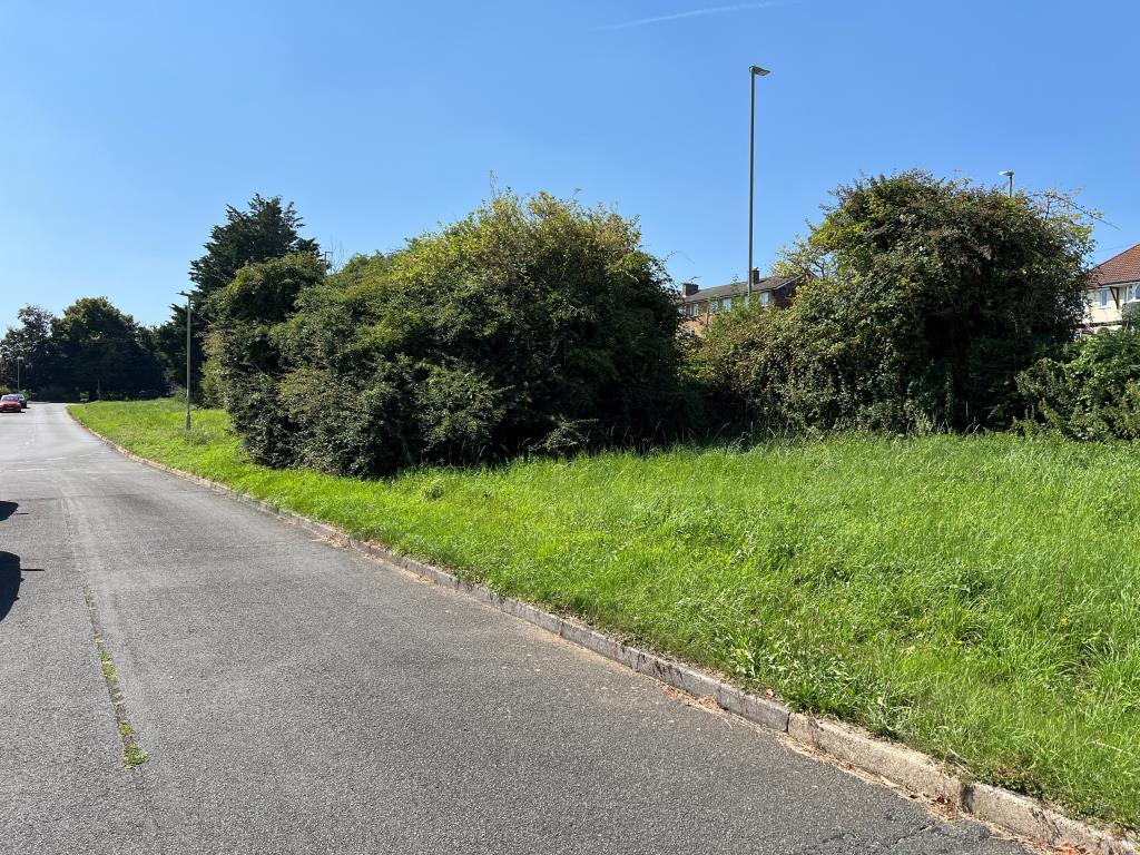 Lot: 165 - FREEHOLD PLOT OF LAND - Alternative view showing plot of land for sale